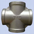 Stainless Steel Fittings Cross (+B)