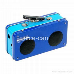 Custom Music Tin Box with handle and