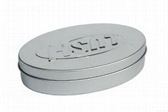 Oval Soap Aluminium Container