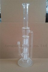 glass bong of glassware for tobacco