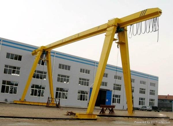 Competitive price and long using life single girder genatry crane
