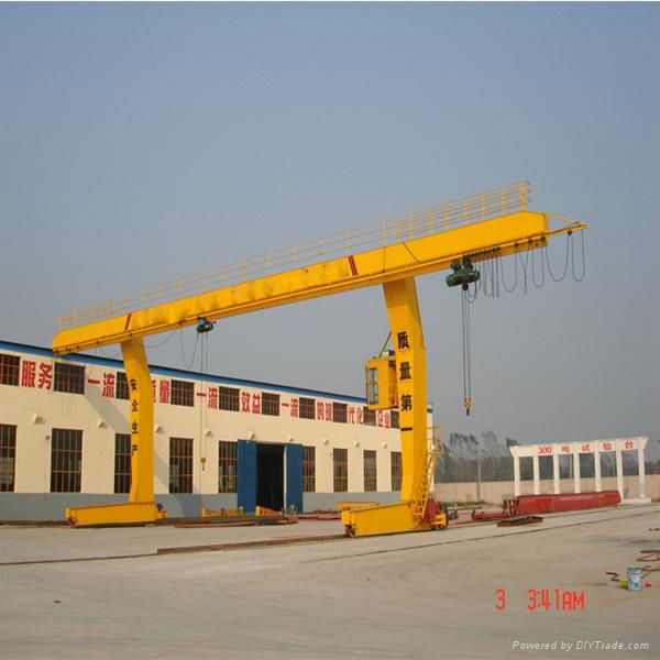 Competitive price and long using life single girder genatry crane 4