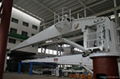 360 degree rotation Straight arm marine crane with hydraulic system