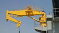 Compact structure hydraulic system knuckle boom crane with CCS approved