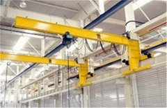 Less maintenance and simple structure wall column mounted jib crane
