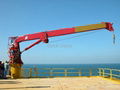 Professional supplier and low energy consuption deck crane 1