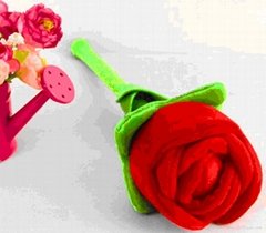 Hot   sales  rose stuffed toys