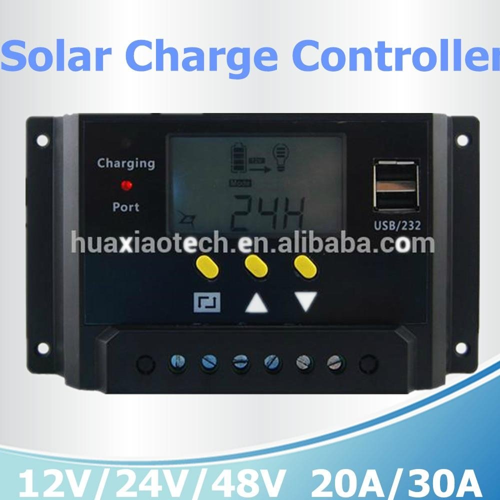 Waterproof solar charge controller 12V24V48V 20A30A