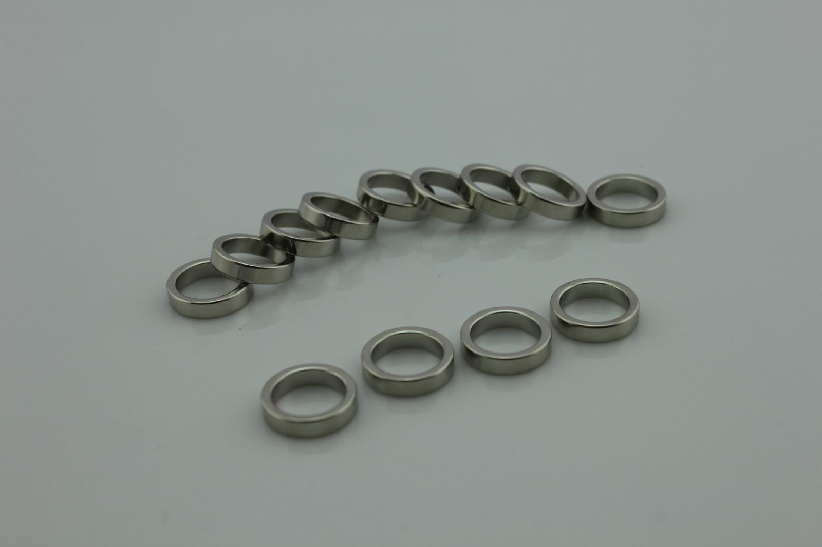 Neodymium Ring Shape N50 Magnet With Nickel Coated