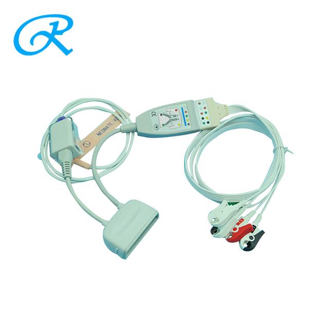 New Product 989803172211 Philips MX40 Adaptor Cable Bedside/Tele ECG+SpO2 2