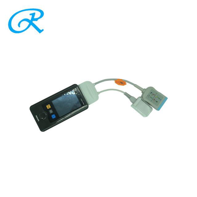 New Product 989803172211 Philips MX40 Adaptor Cable Bedside/Tele ECG+SpO2 3