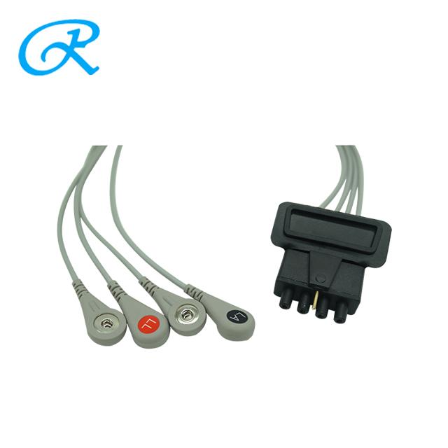 Physio-Control 11110-000102 4 LEAD SNAP ECG LEADWIRES