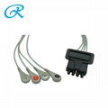 Physio-Control 11110-000102 4 LEAD SNAP ECG LEADWIRES 1