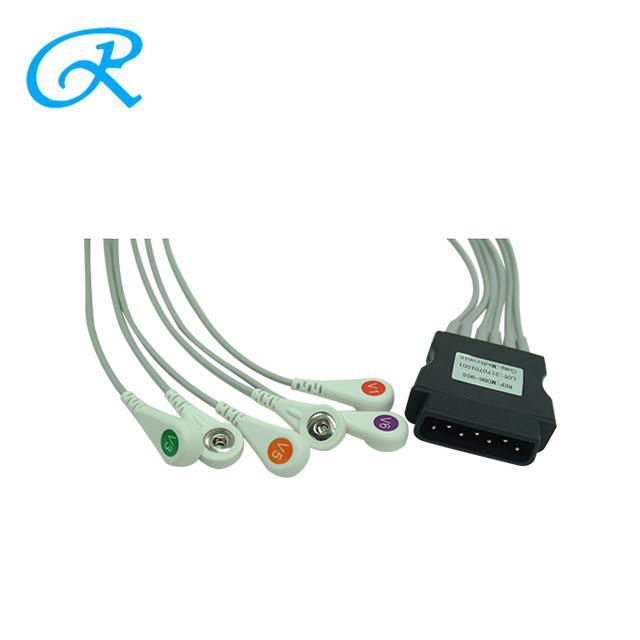 Physio-Control 11110-000102 4 LEAD SNAP ECG LEADWIRES 3