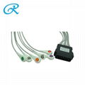 Physio-Control 11110-000102 4 LEAD SNAP ECG LEADWIRES