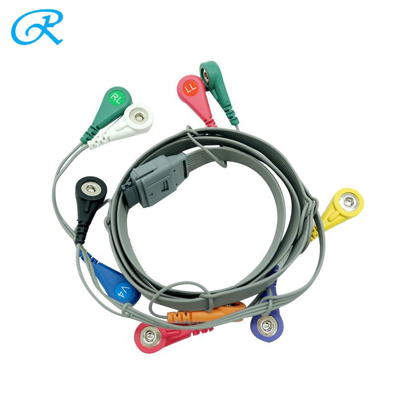 BI MINI Holter 7lead/10lead ECG BI9800/ BI9000 holter cable 2