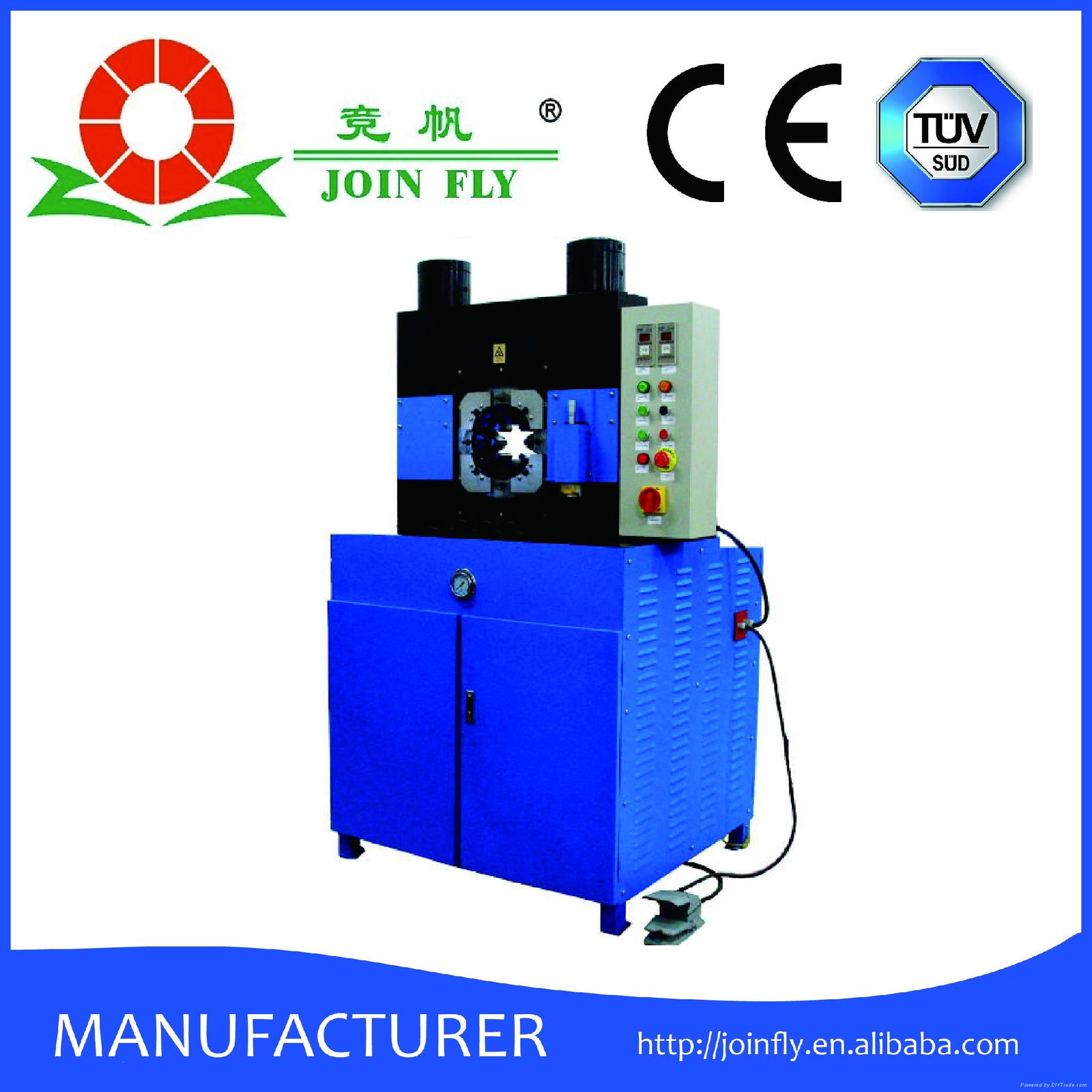 China Manufacturer hydraulic hose crimper machine