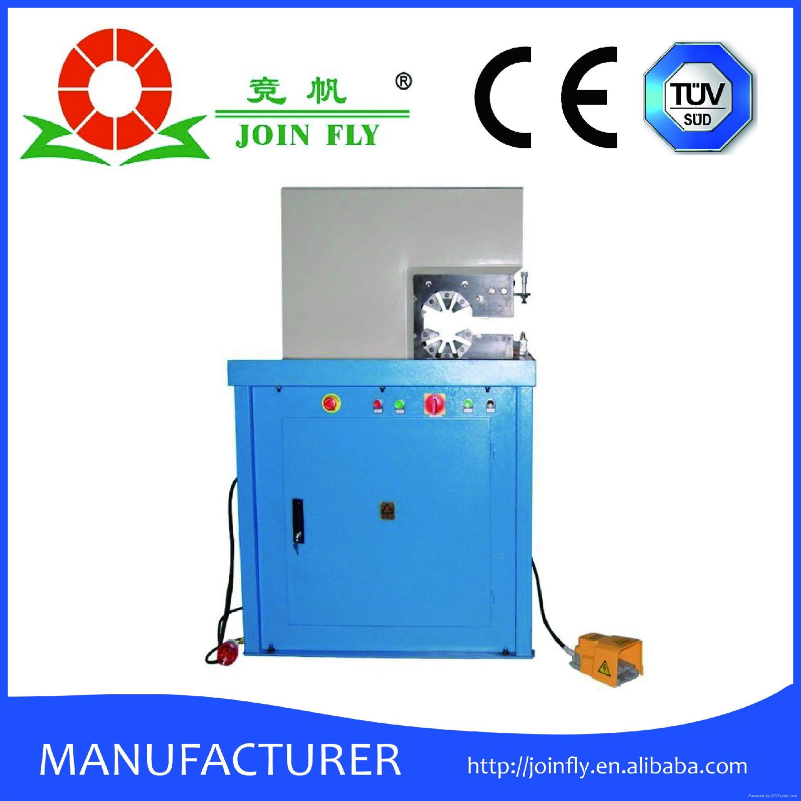 China Manufacturer hydraulic hose crimper machine