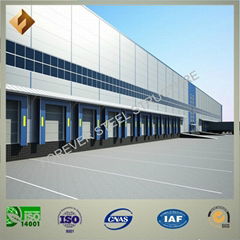 Light Prefabricated Fabrication Steel Structure for Workshop and Warehouse