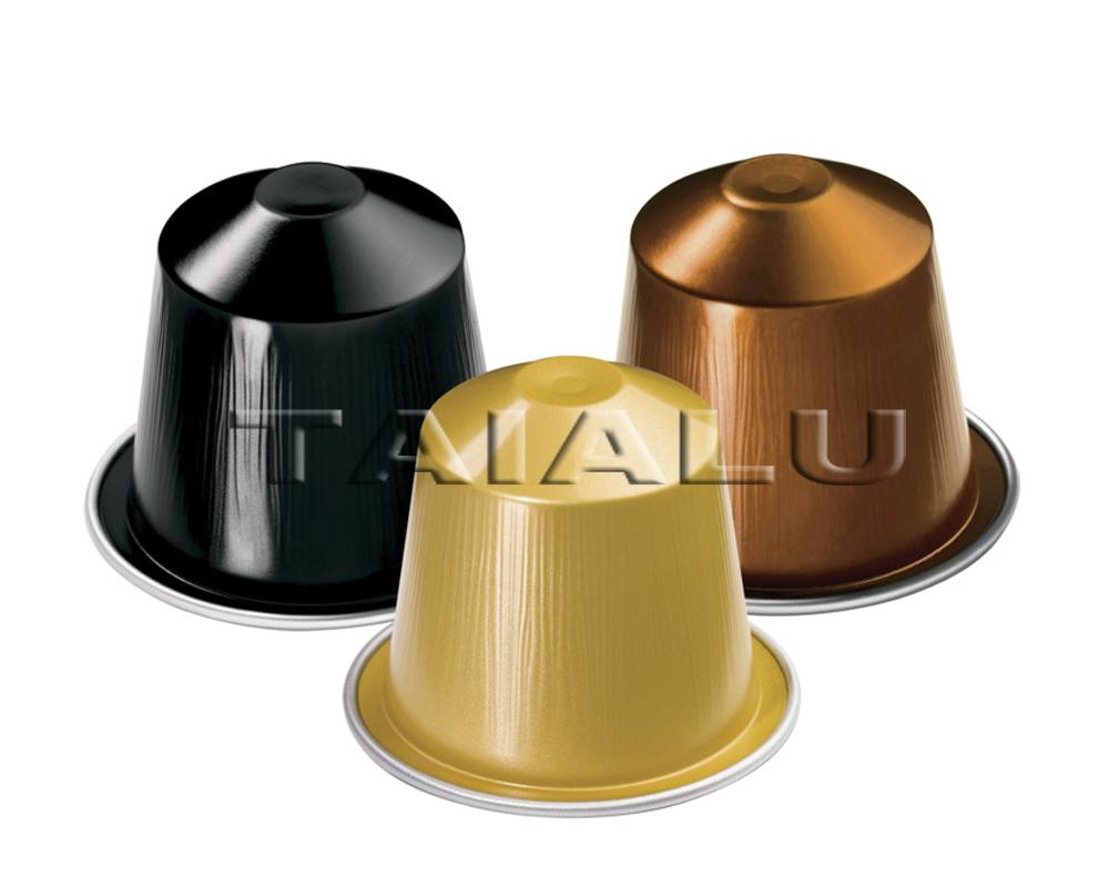 Aluminum Foil Coffee Capsule With Aluminum Foil Lid TAI027 TAIALU