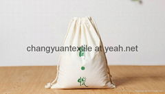 cotton drawstring bag