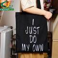 cotton canvas tote shopping bag