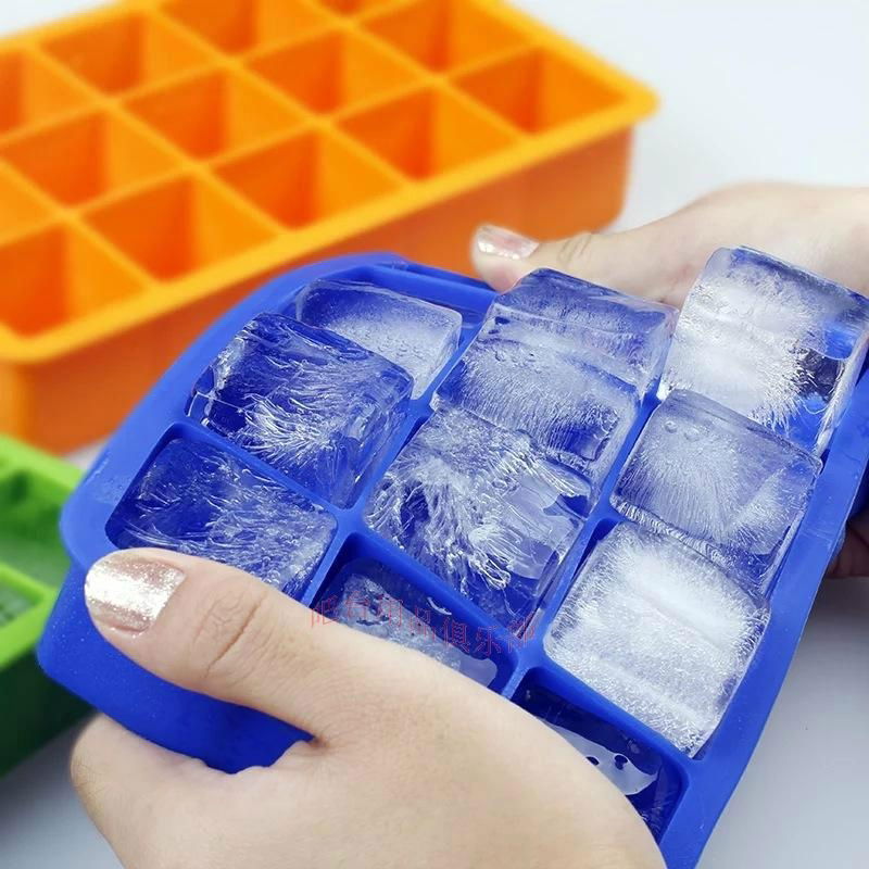 portable silicone ice cube tray mold custom made factory directly 4