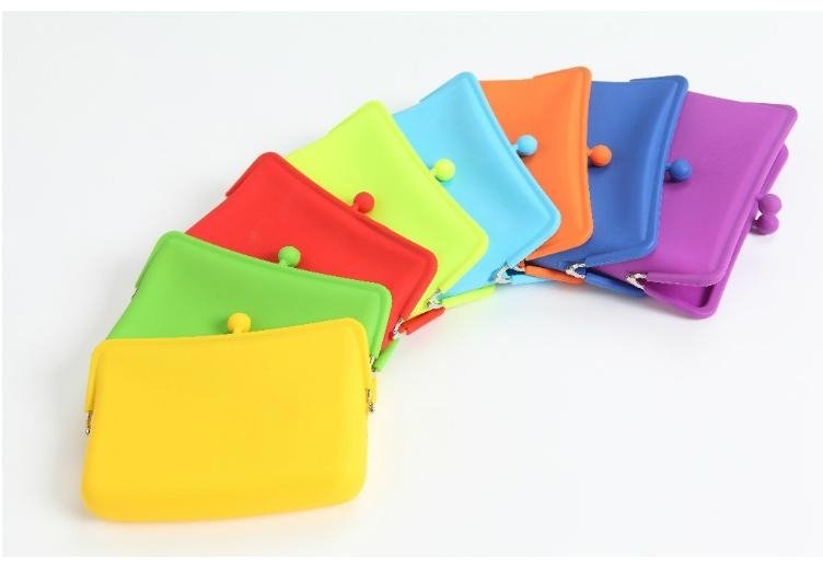 2015 newest fashion silicone pochi purse wallet to store little things 4
