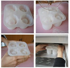 silicone ice shot mold