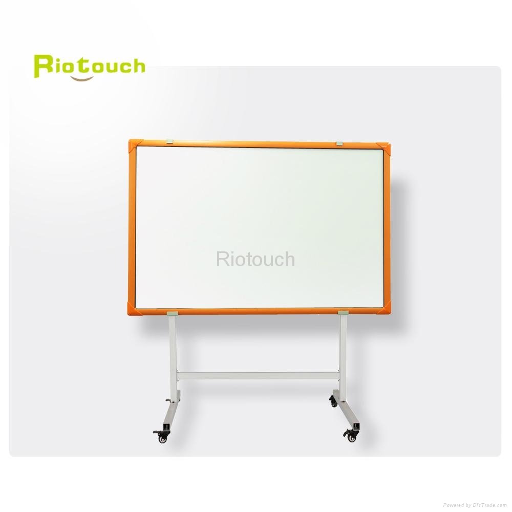 Colorful frame 10 fingers touch USB Interactive whiteboard in education&business