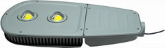 120w 3 year warranty IP65 waterproof LED street lights with two COB LIGHTS and C