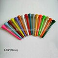 Golf Wood Tees Mixed Color 2