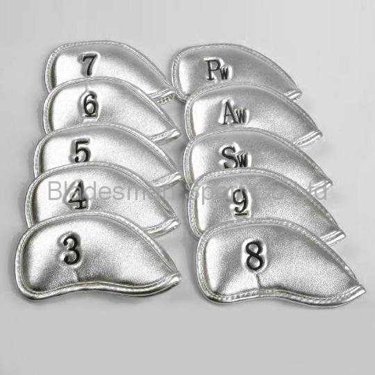 Golf 3-SW clubs iron covers set  4