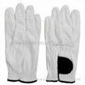 Golf cabretta leather gloves