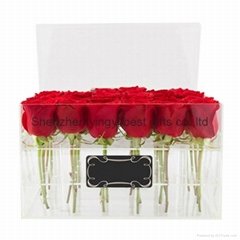 acrylic  flower box