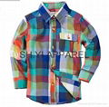 lastest Boy woven shirt 1