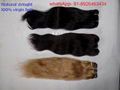 Virgin natural human hair