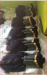 Indian Temple cut human hair