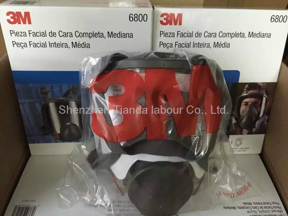 original 3M 6800 full face mask 3M gas mask reusable full face Respirator 2