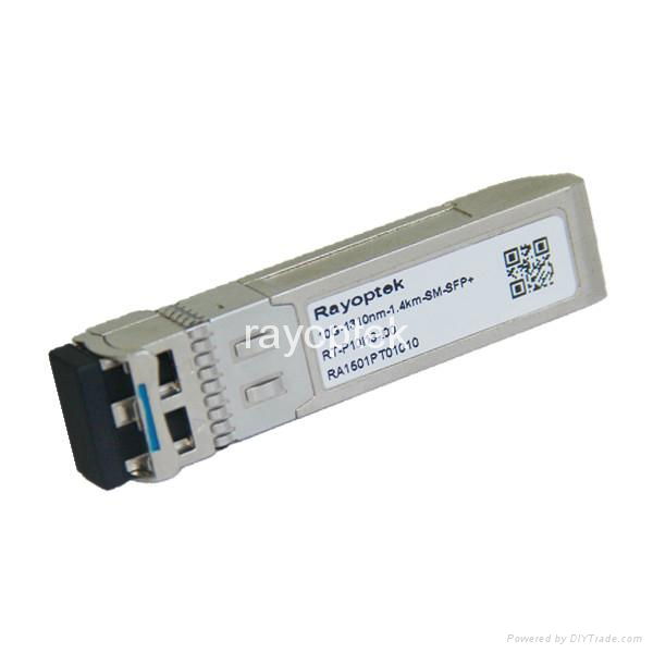 10G SFP+ 单模 LC 1.4km SFP+LTE 1310nm 光模块 4