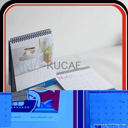 Custom 4C Offset Printing Promotion Desk Calendar 4