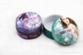 small lip balm tin jar cosmetics tins box china factory 