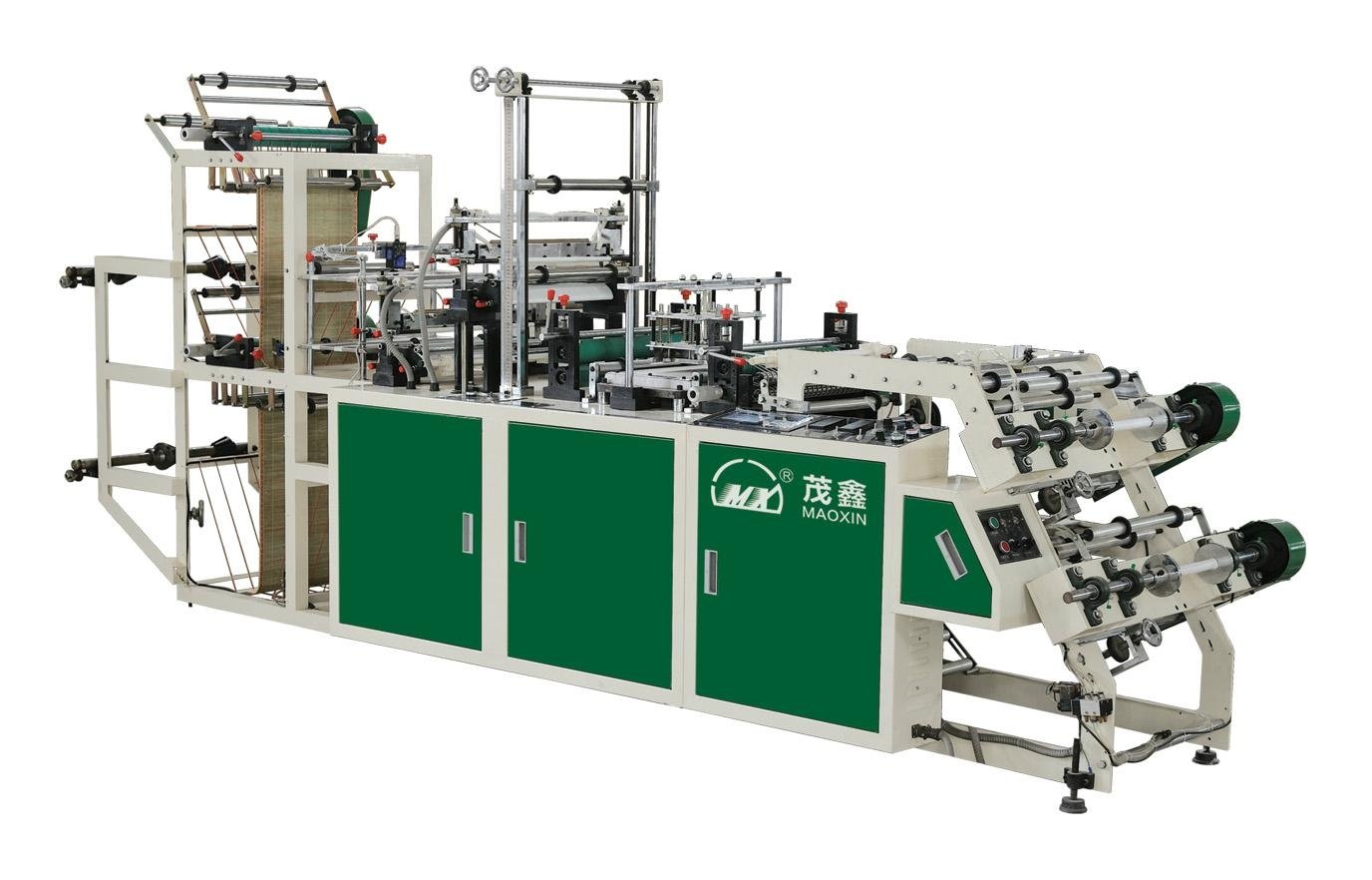 Automatic Double Layer Point cut Rolling Bag Making Machine