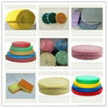 semi products of cleaning sponges