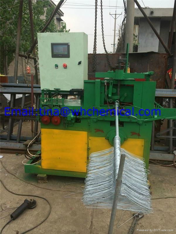 Single wire stainless steel wire hanger making machine  3