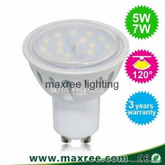 led spotlights,gu10 led, led gu10,led spot light,gu10 led spot bulb,7W gu10 led