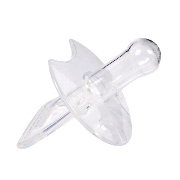 Factory Supply Top Quality Low Price Transparent Soft Silicone Baby Pacifier