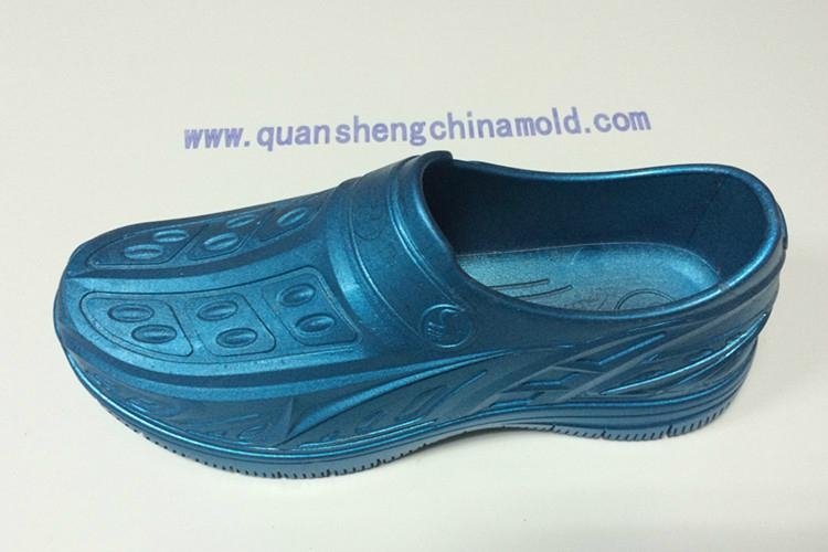 EVA one color injection shoe mold 2