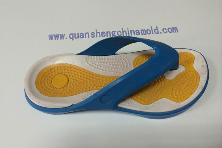 EVA two colors slipper moulds from jinjiang quansheng