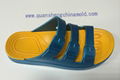 EVA two colors slipper moulds from jinjiang quansheng 2